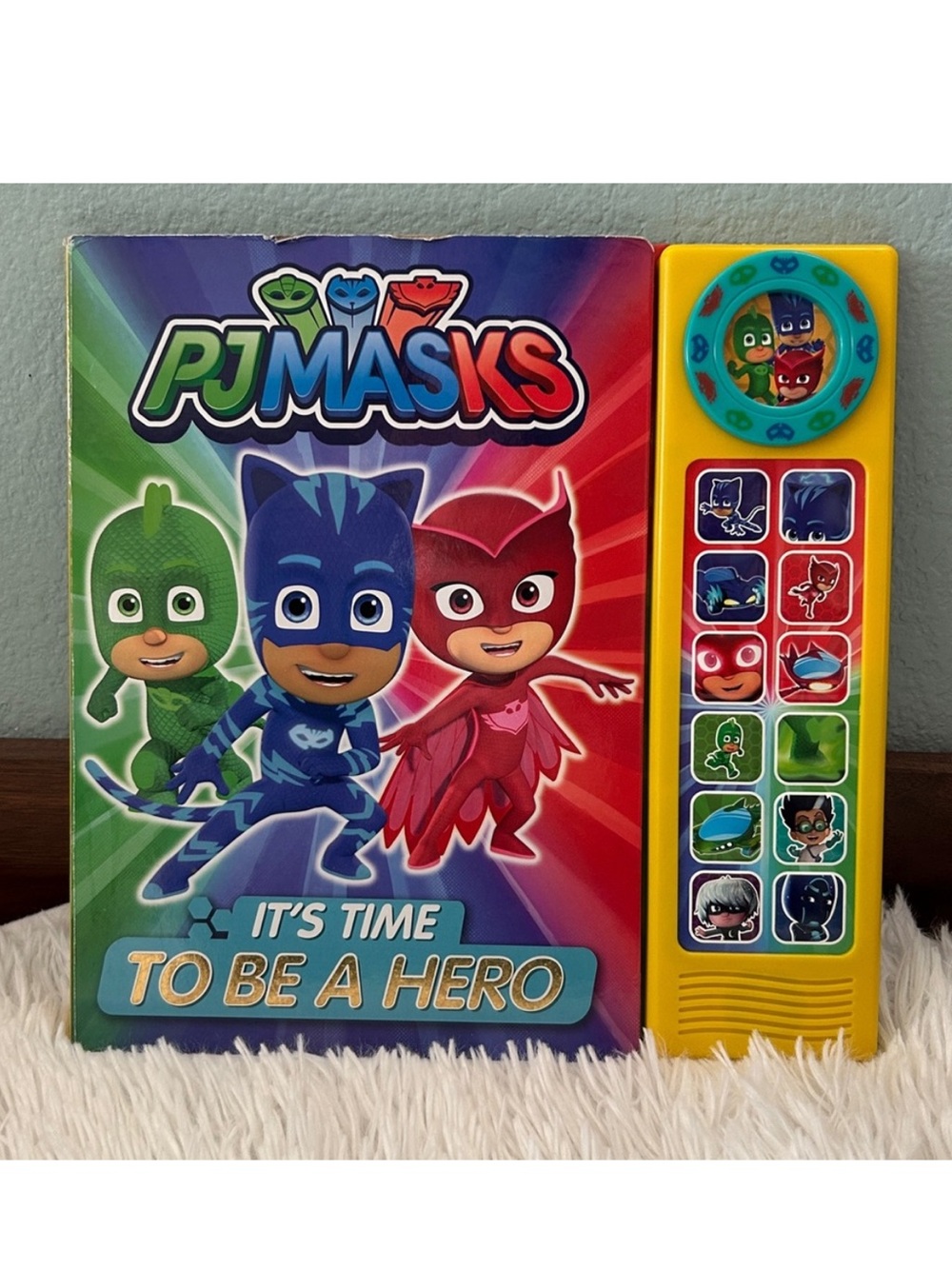 🩶5/$30 PJ Masks: It's Time to Be a Hero Electronic Sound Board Book